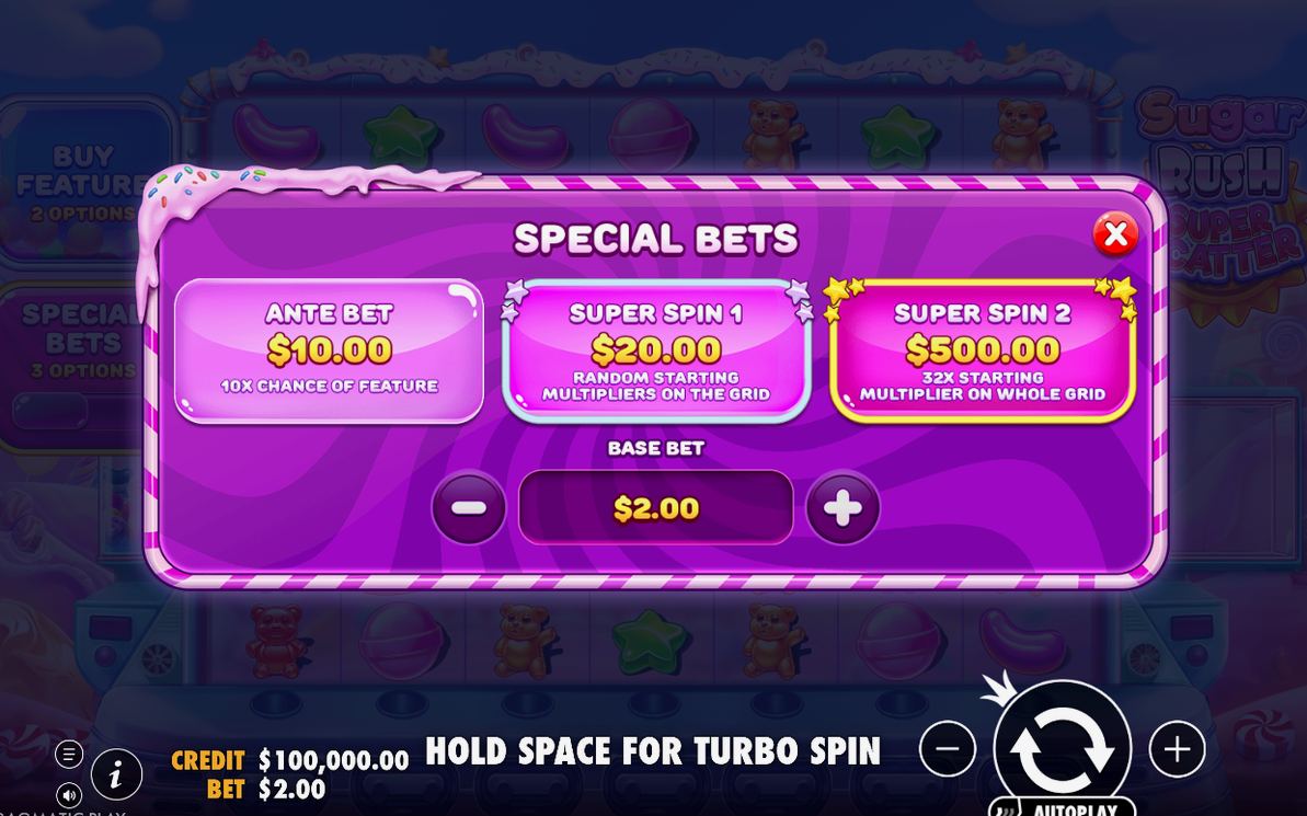 Super Free Spins mit x2 auf allen 49 Feldern